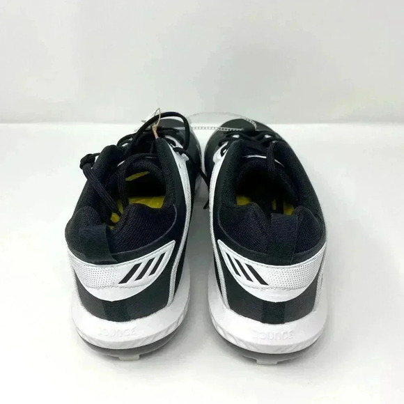 Adidas Icon 6 Bounce Cleats Athletic Shoes Black Men Size‎ 13.5 EG7603 NWT